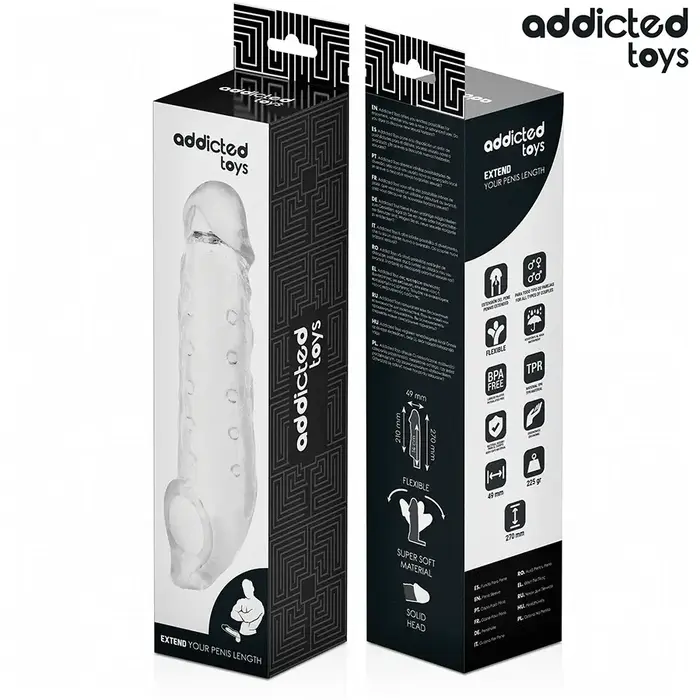 Penis extension sleeve addicted toys size S 23 cm Photo 7