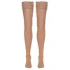 Sheer nylon stockings Cottelli Collection nude XL Photo 5