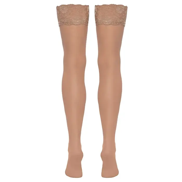 Sheer nylon stockings Cottelli Collection nude XL Photo 6