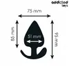 Anal plug Addicted Toys XL — silicone 9.5 cm Photo 4