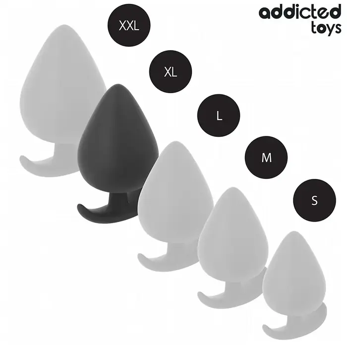 Anal plug Addicted Toys XL — silicone 9.5 cm Photo 5