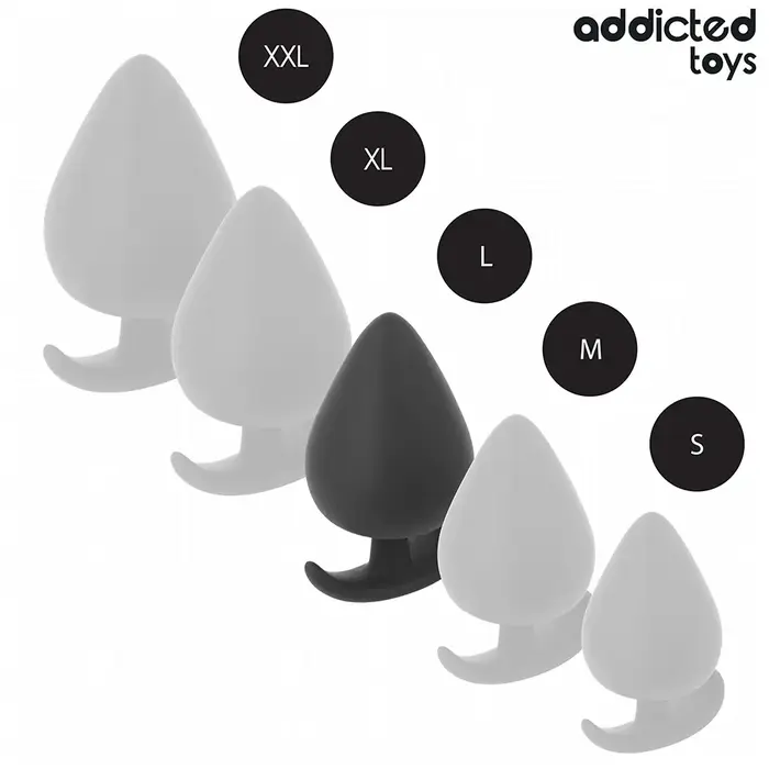 Анальная пробка addicted toys D-242840 — силикон 8 см Photo 5
