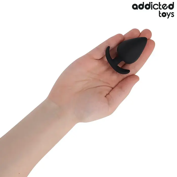 Анальная пробка addicted toys Размер M — силикон 6,6 см Photo 3