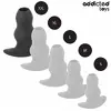 Anālā bumbiņa addicted toys dobumā silikona 15,2 cm Photo 5