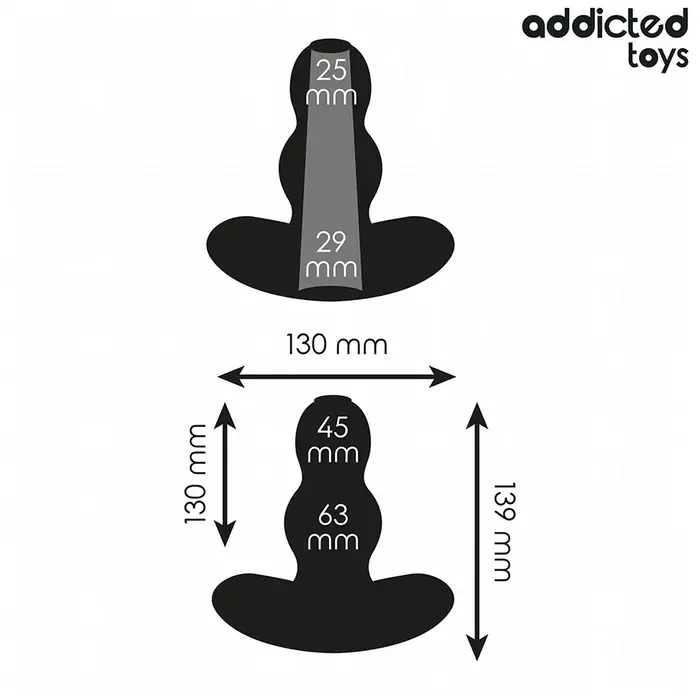 Anal plug Addicted Toys D-242844 XL 13.9 cm Photo 4