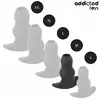 Anal plug addicted toys Hollow Silicone Size M 9.6 cm Photo 5