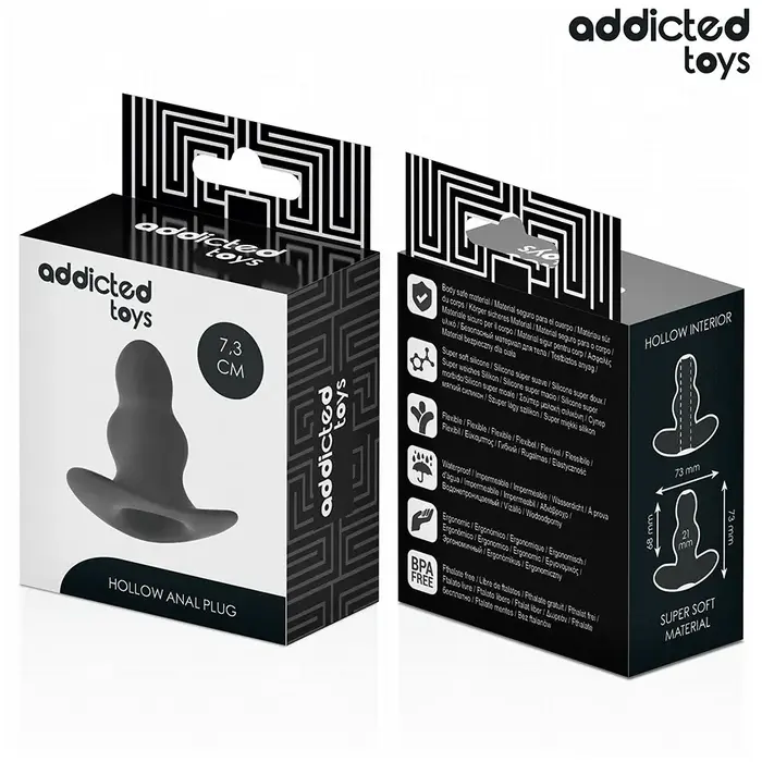Anālā prolā addicted toys doba silikona S 7,3 cm Photo 7
