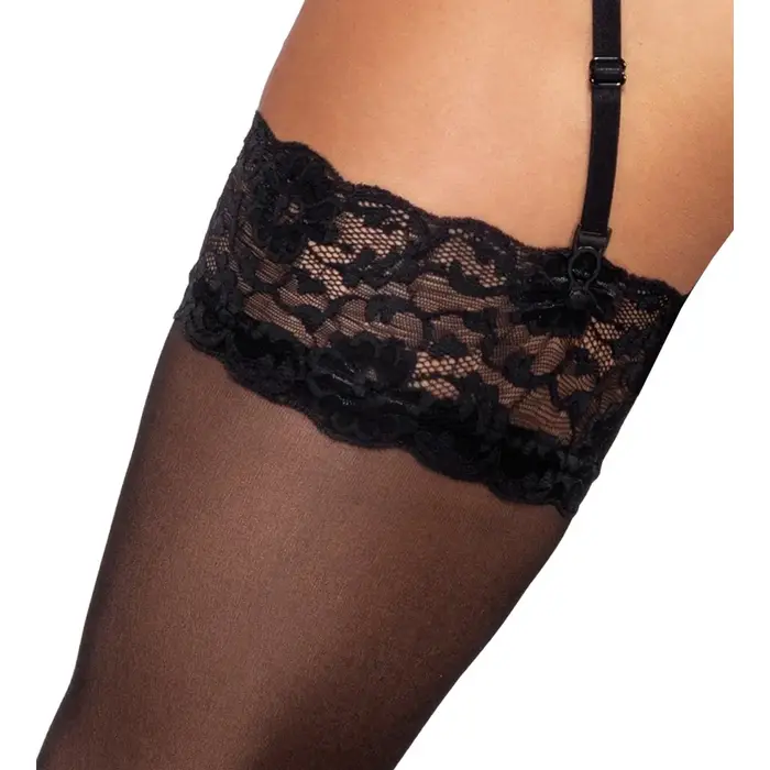 Stockings Cottelli Collection XL — black, 20 denier Photo 6