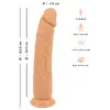 Dildo European Lover Silicone — реалистичный 23 см Photo 12