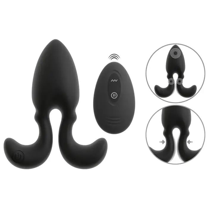 Anālais vibrators ANOS RC Vibrating Plug Flex.Ar Photo 2