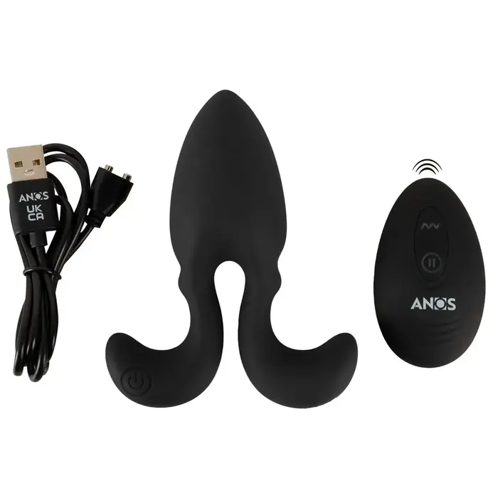 Anālais vibrators ANOS RC Vibrating Plug Flex.Ar Photo 12