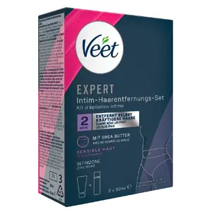Hair removal cream set Veet EXPERT Set 06313530000 for sensitive skin, 2-piece (50 ml cream + 50 ml foam)