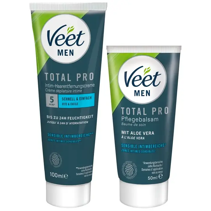 Veet Men TOTAL PRO — komplekts intīmai depilācijai Photo 2