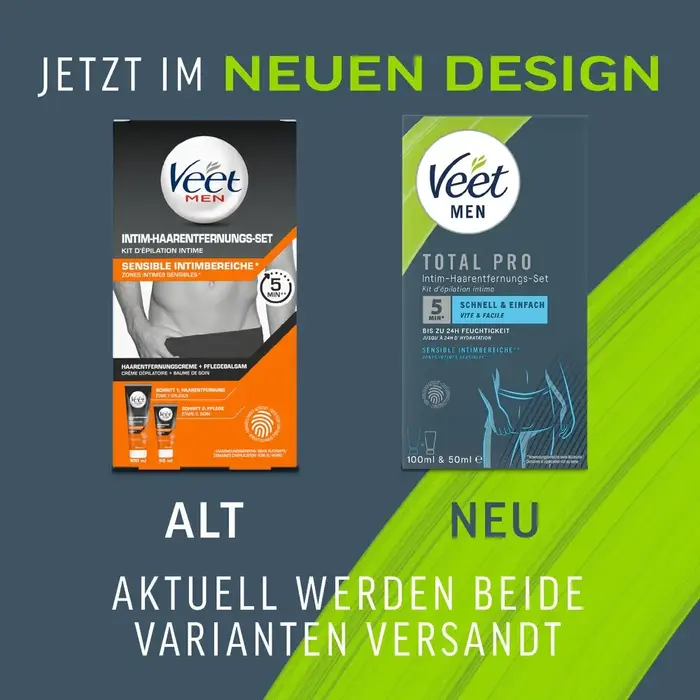 Veet Men TOTAL PRO — komplekts intīmai depilācijai Photo 9