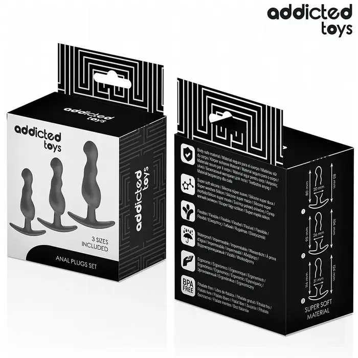 Anal plug set addicted toys D-242830 Photo 7