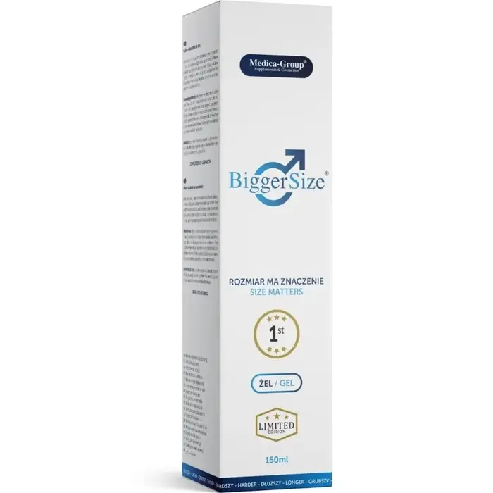 Интимный гель MEDICA GROUP Bigger Size 150 мл Photo 2