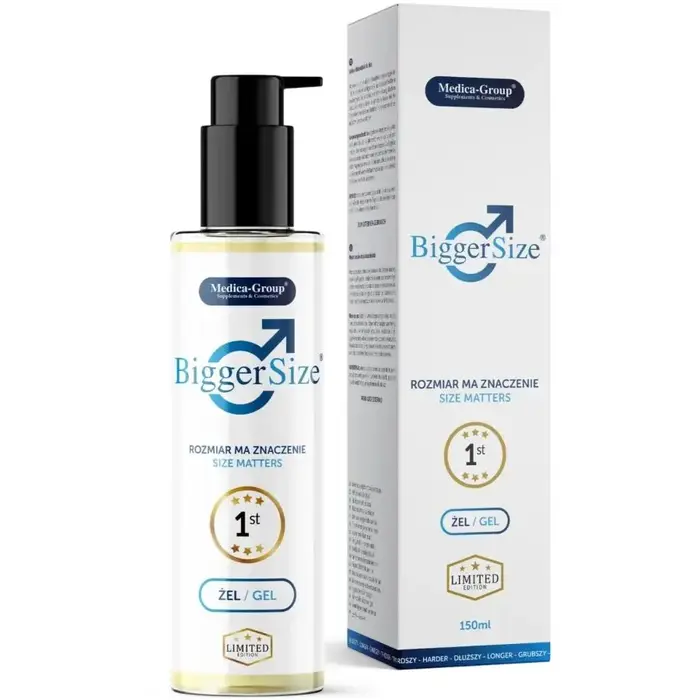 Интимный гель MEDICA GROUP Bigger Size 150 мл Photo 3