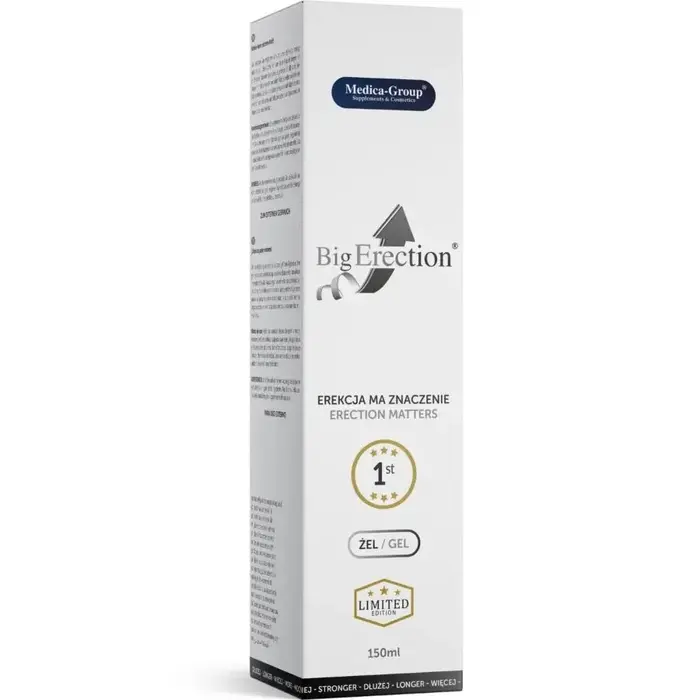Intimate gel MEDICA GROUP Big Erection 150 ml Photo 2