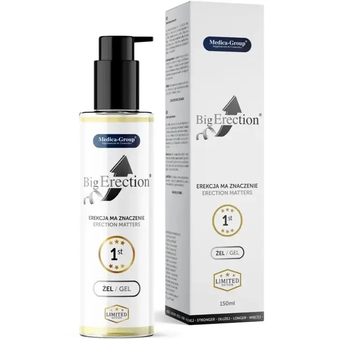 Intimate gel MEDICA GROUP Big Erection 150 ml Photo 3