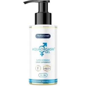 Intimate gel MEDICA GROUP AQUA ORGASM 150 ml — lubricant and hydrating intimate gel