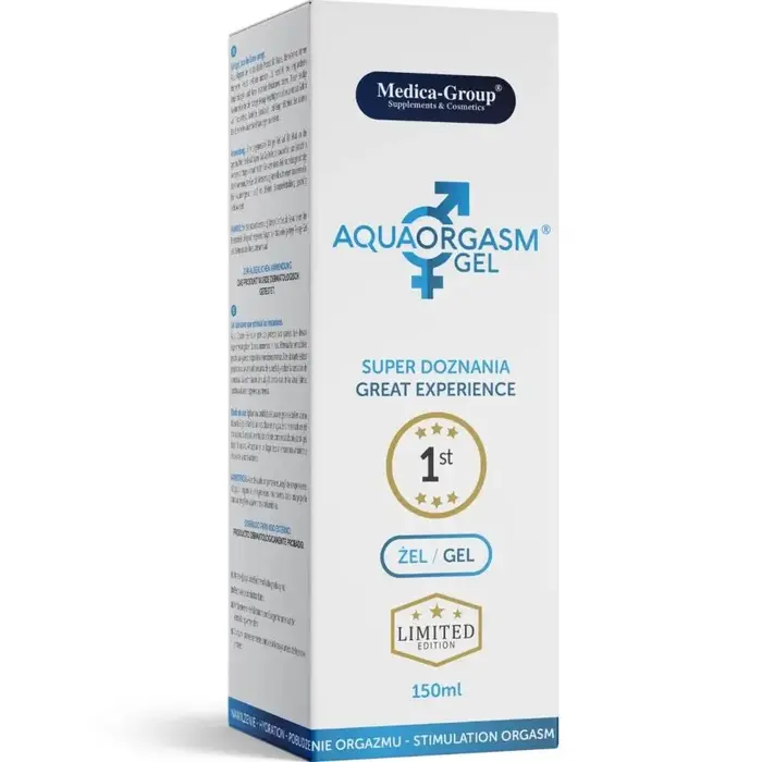 Интимный гель MEDICA GROUP AQUA ORGASM 150 мл Photo 2