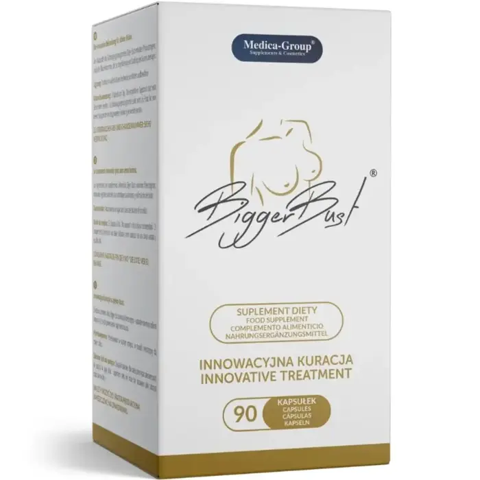 MEDICA GROUP Bigger Bust Firming — uztura bagātinātājs 90 kapsulas Photo 2