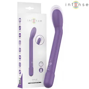 Vibrator INTENSE KARLIE G-spot stimulator, rechargeable, waterproof, ergonomic, purple