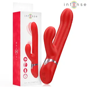 Vibrators INTENSE D-244483 — multifunkcionāls: rotējošs, svārstīgs, stimulējošs, ergonomisks dizains