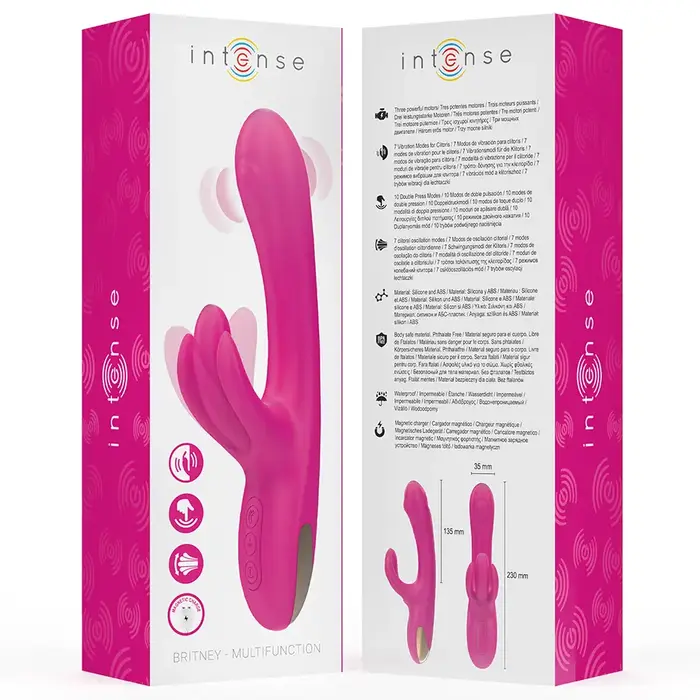 Vibrators (trusītis) INTENSE Britney 23 cm Photo 8