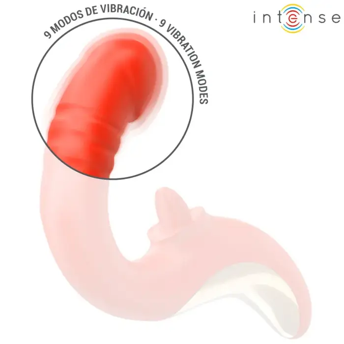U‑shape vibrator INTENSE Paulina Red Photo 6