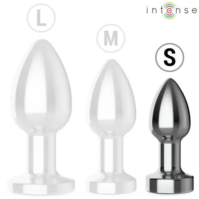 Anal plug INTENSE D-243387 — metal, size S Photo 5