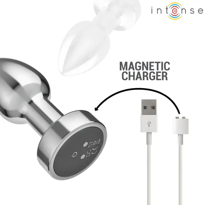 Anal plug INTENSE D-243387 — metal, size S Photo 6