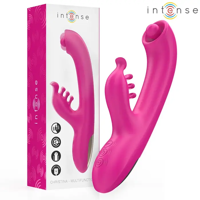 Trusīša vibrators INTENSE Christina — 22,5 cm Photo 2