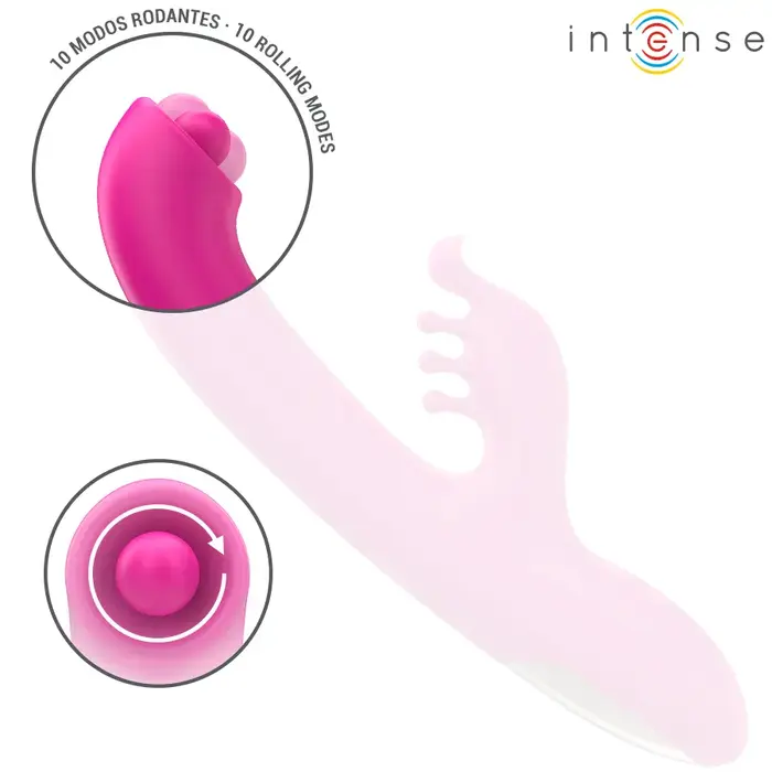 Trusīša vibrators INTENSE Christina — 22,5 cm Photo 6