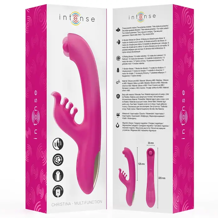 Trusīša vibrators INTENSE Christina — 22,5 cm Photo 8