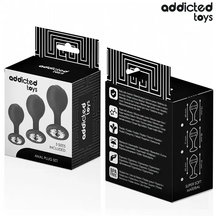 Anal plug set addicted toys D-242833 Photo 7