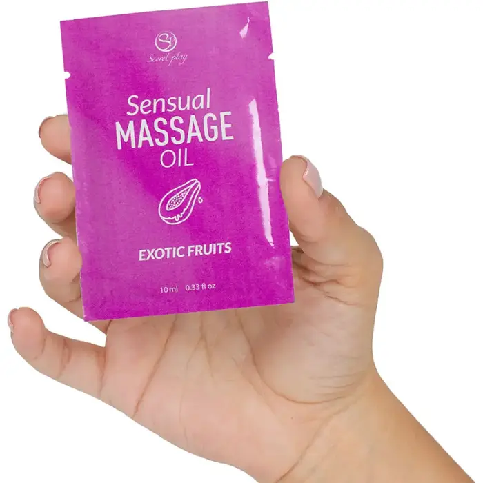 Massage oil SECRETPLAY Single-dose Exotic Fruits 10 ml Photo 2
