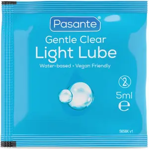 Водная смазка PASANTE Light Lubricant 5 мл — дорожный размер, естественное скольжение