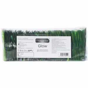 Презервативы PASANTE Glow — 144 шт., светящиеся в темноте, стандартный размер