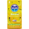 Condoms SKINS Banana Premium pack of 8 Photo 1