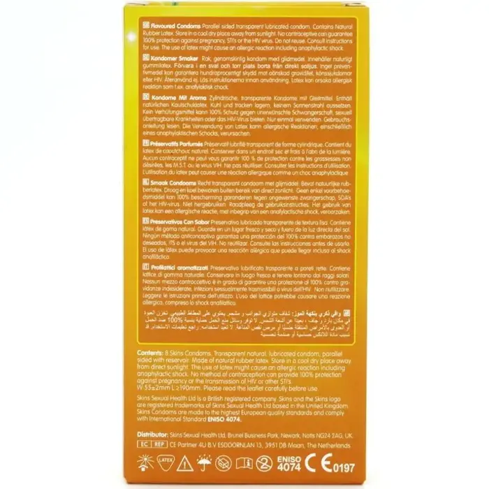 Презервативы SKINS Banana Premium 8 шт Photo 4