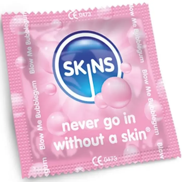 Презервативы SKINS Bubblegum Premium — 8 шт. Photo 3