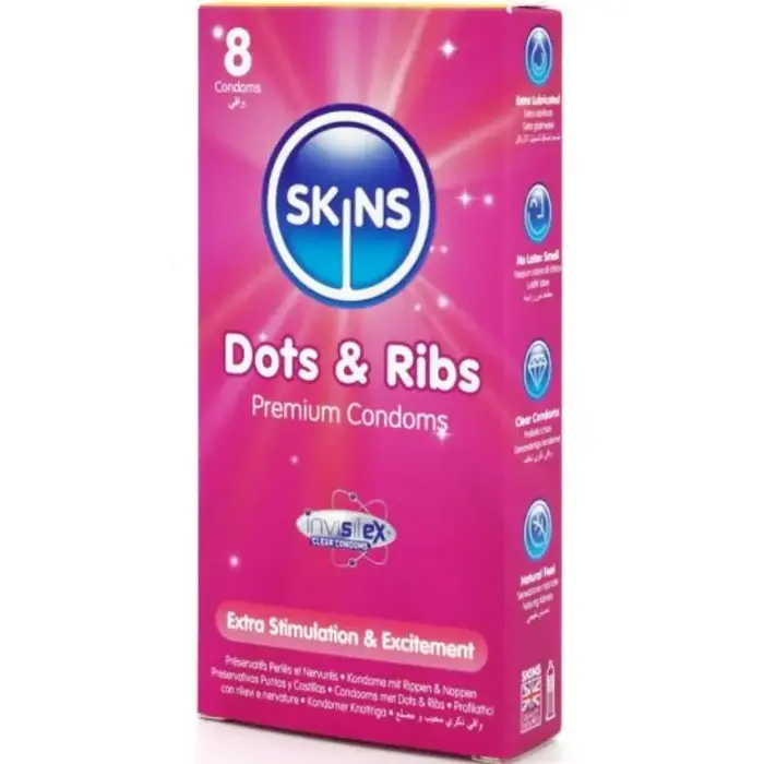 Презервативы SKINS DOTS & RIBS PREMIUM D-244400 Photo 2