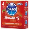 Prezervatīvi SKINS Strawberry Premium 4 gab. Photo 2
