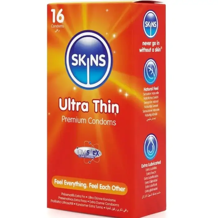 Презервативы SKINS Ultra Thin Premium — 16 шт. Photo 2