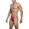 Mob RED Microfiber V-String D-243551 тонг S/M Photo 2
