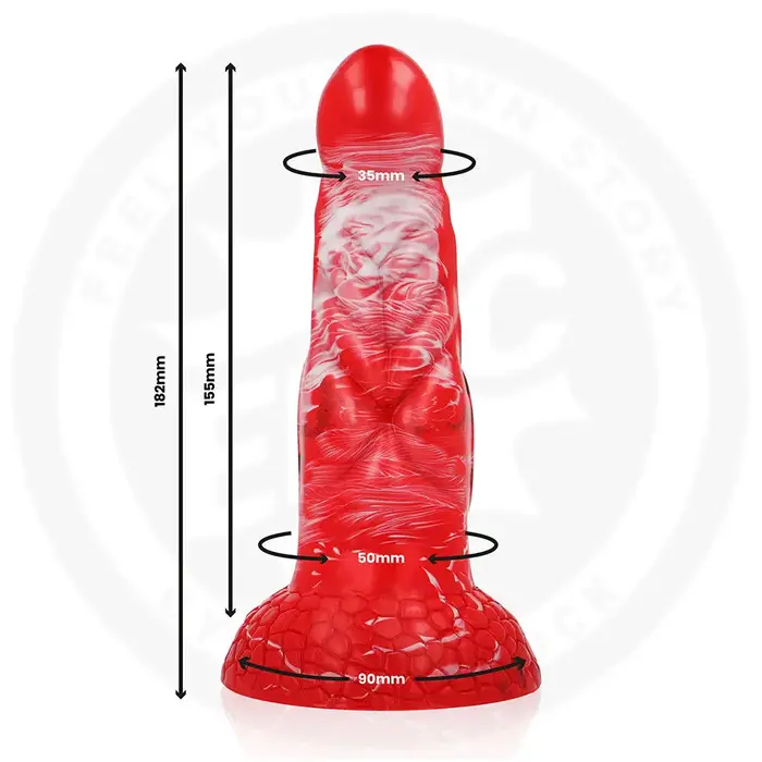Dildo EPIC Agnis Crimson Fire D-243355 Photo 3