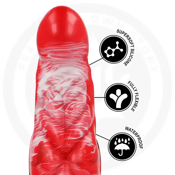 Dildo EPIC Agnis Crimson Fire D-243355 Photo 4