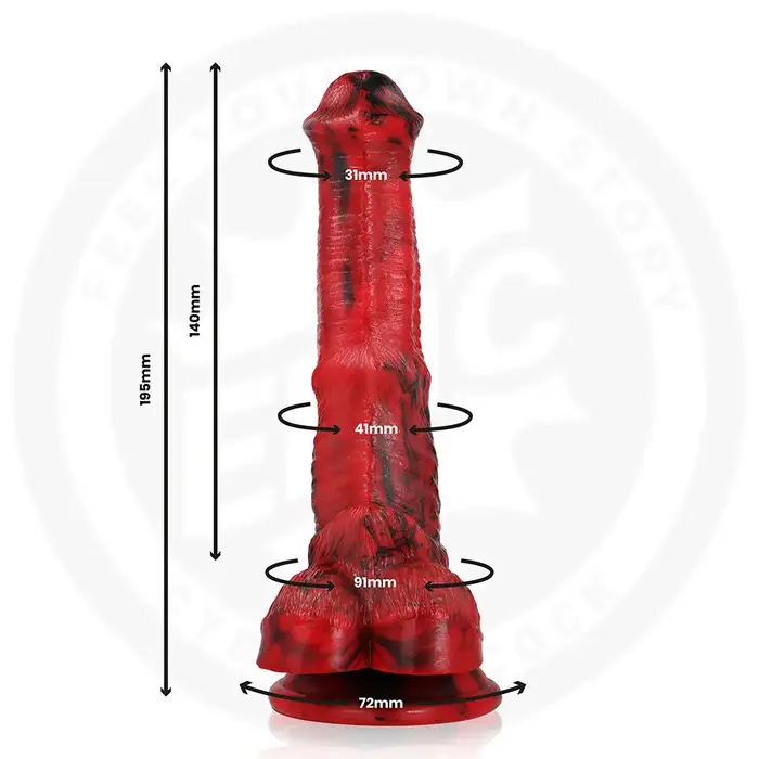 Dildo EPIC Vulcanus Night Dragon D-243363 Photo 5