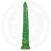 Dildo EPIC HYLOS Green Flash — ergonomisks dizains Photo 2